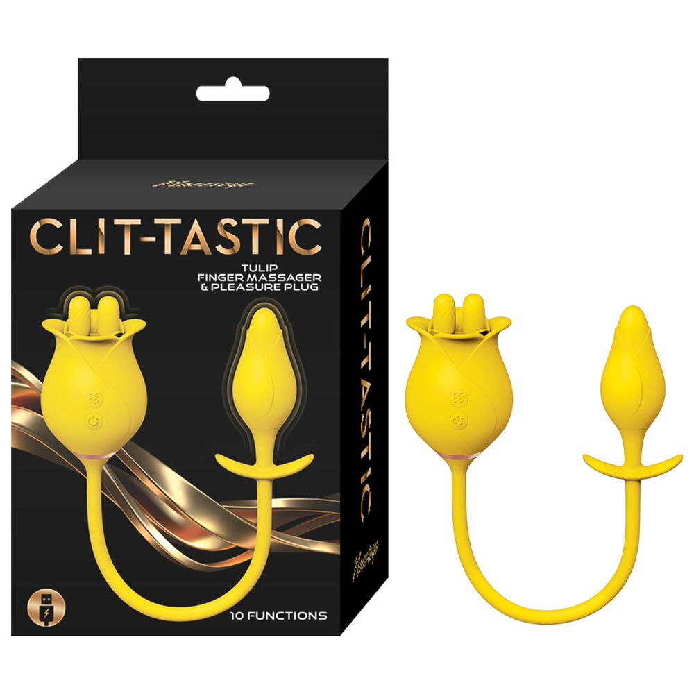 ClitTastic Tulip Finger Massager Pleasure Plug Set image 4