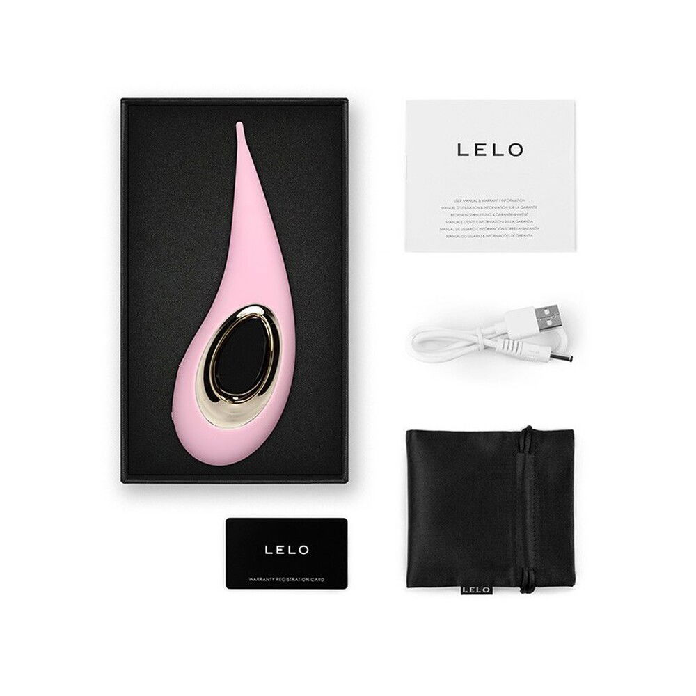 Lelo Dot Elliptical Clitoral Stimulator Pink image 4
