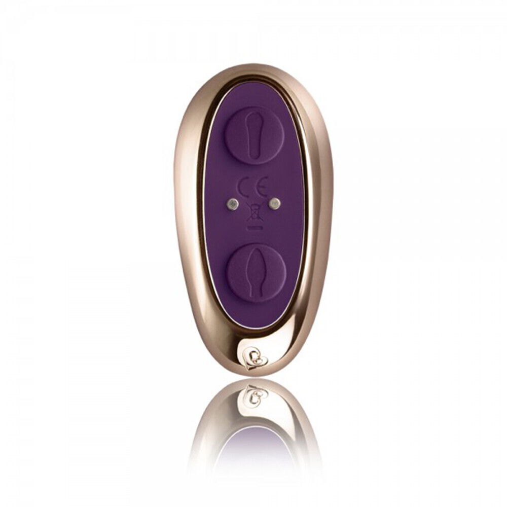 Rocks Off Cocktail Remote Control Couples Vibe Purple image 3
