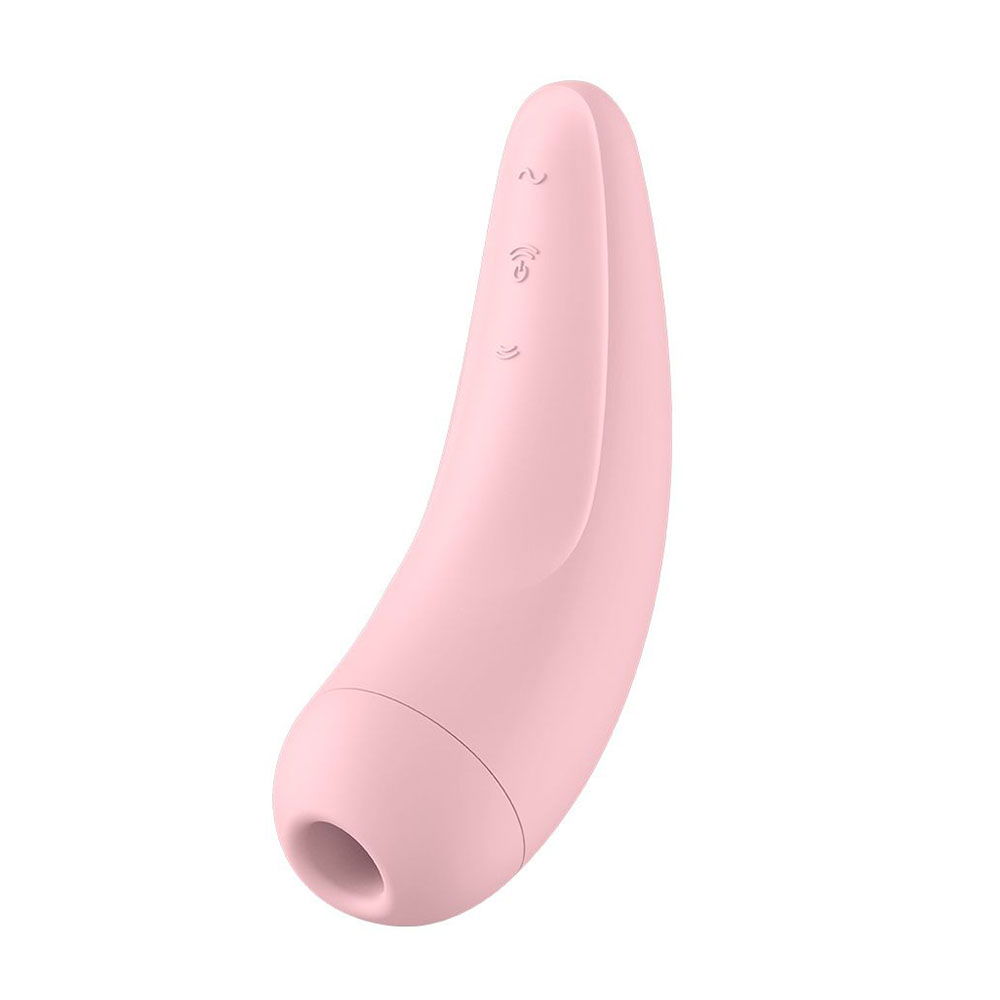 Satisfyer App Enabled Curvy 2 Plus Clitoral Massager Pink image 1