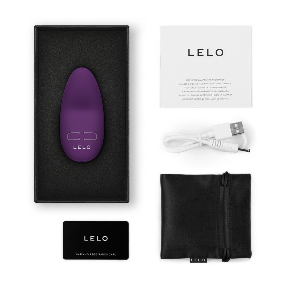 Lelo Lily 3 Dark Plum Petite Personal Massager image 2