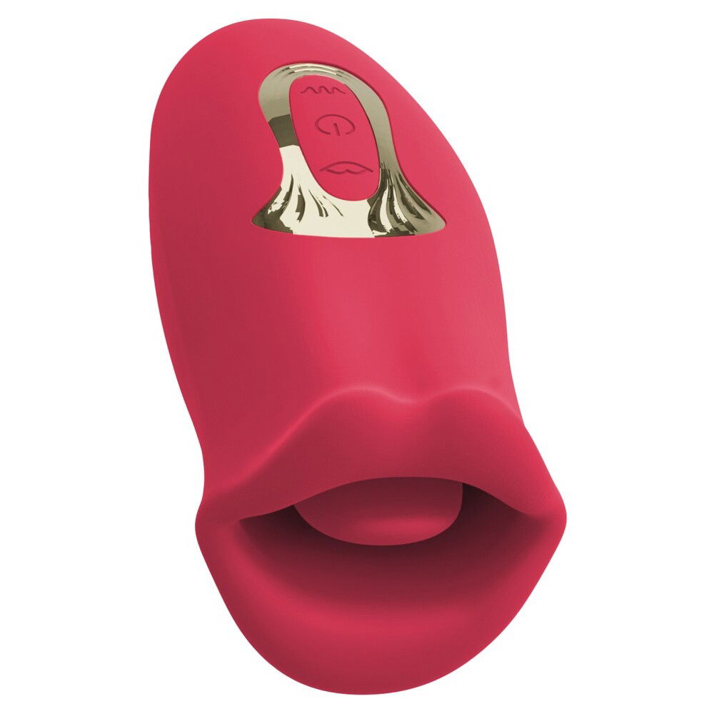 Oral Fun Moving Lips Tongue Vibrator image 1