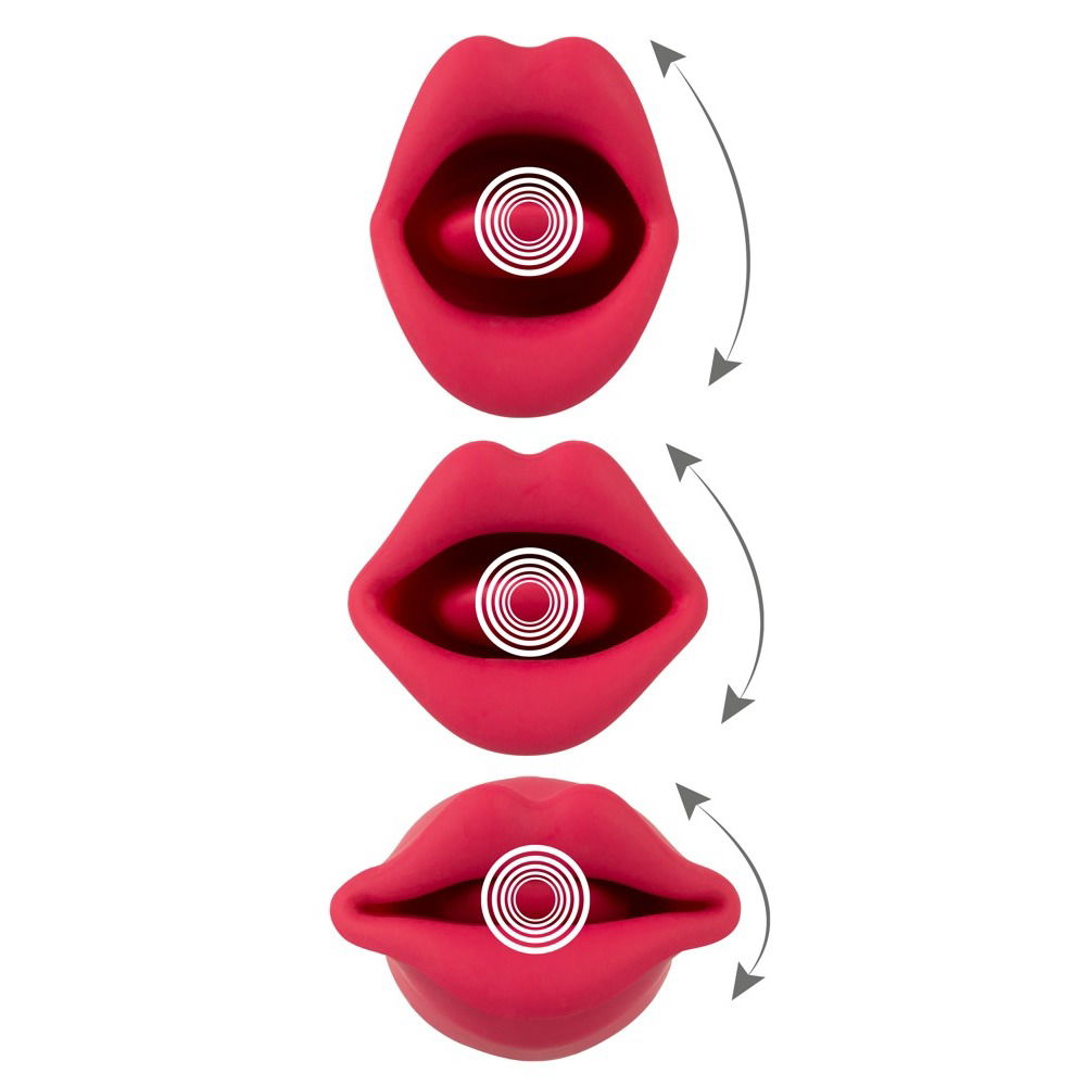 Oral Fun Moving Lips Tongue Vibrator image 2