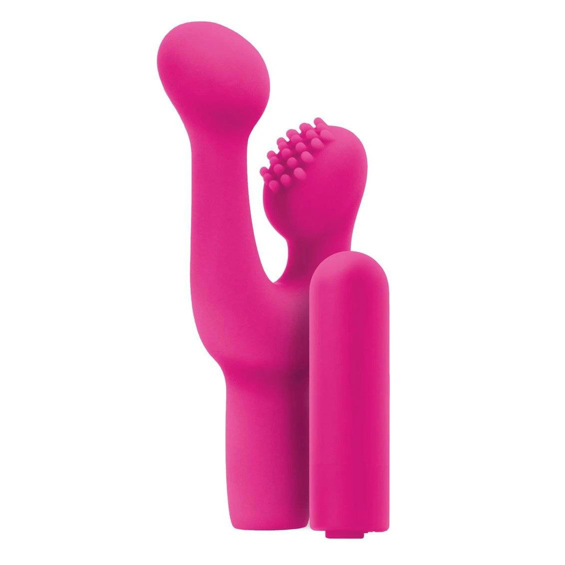INYA Pink Finger Fun Rechargeable Clitoral Stimulator image 1