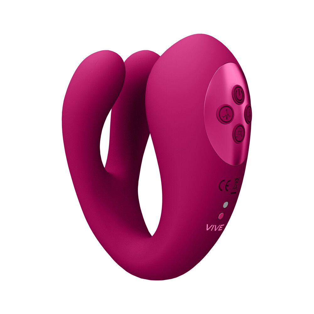 Vive Yoko Triple Action Vibe with Clit Pulse Waves image 1