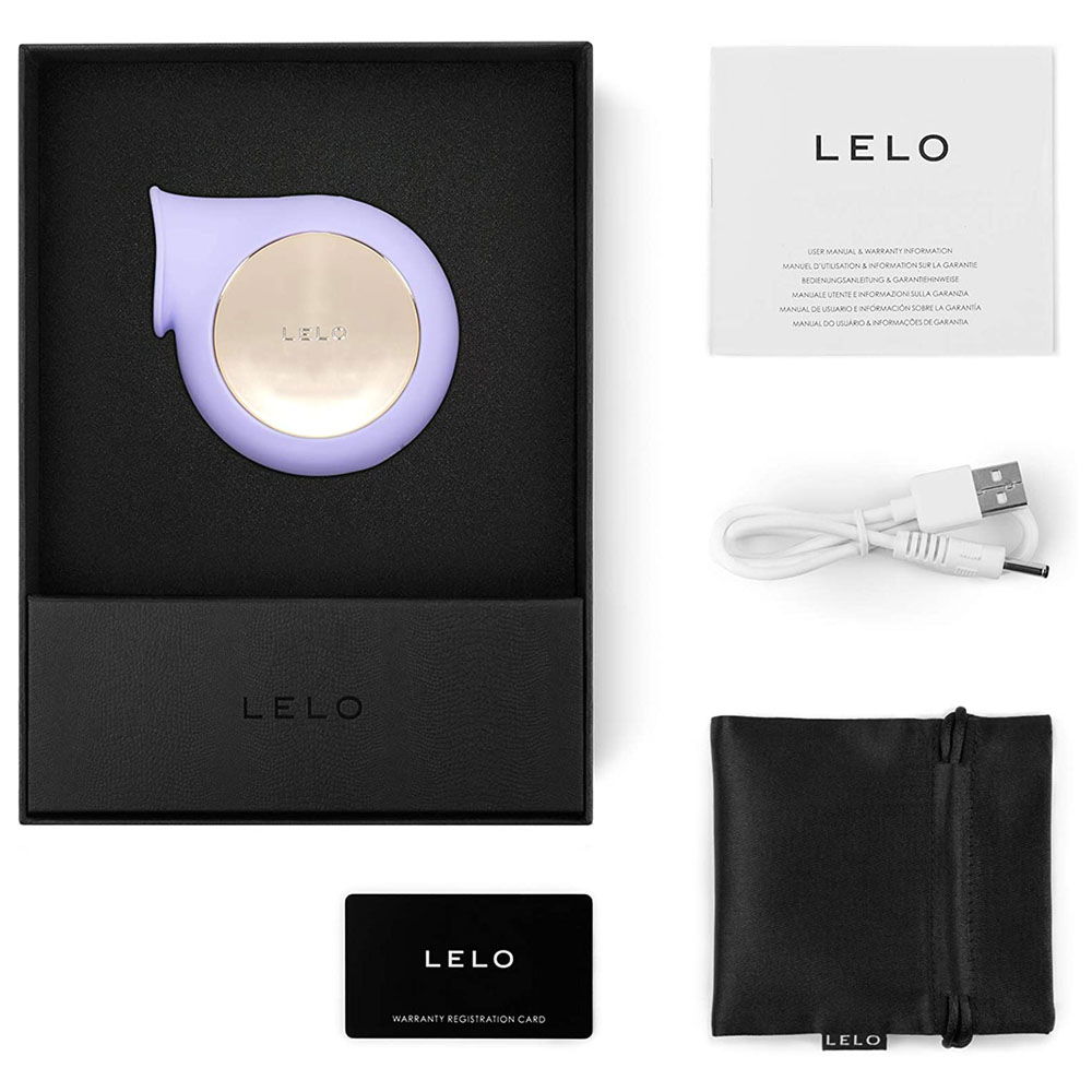 Lelo Sila Lilac Sonic Wave Clitoral Massager image 2
