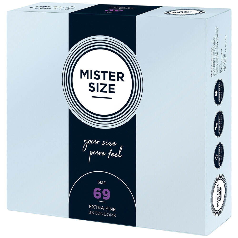 Mister Size 69mm Your Size Pure Feel Condoms 36 Pack image 1