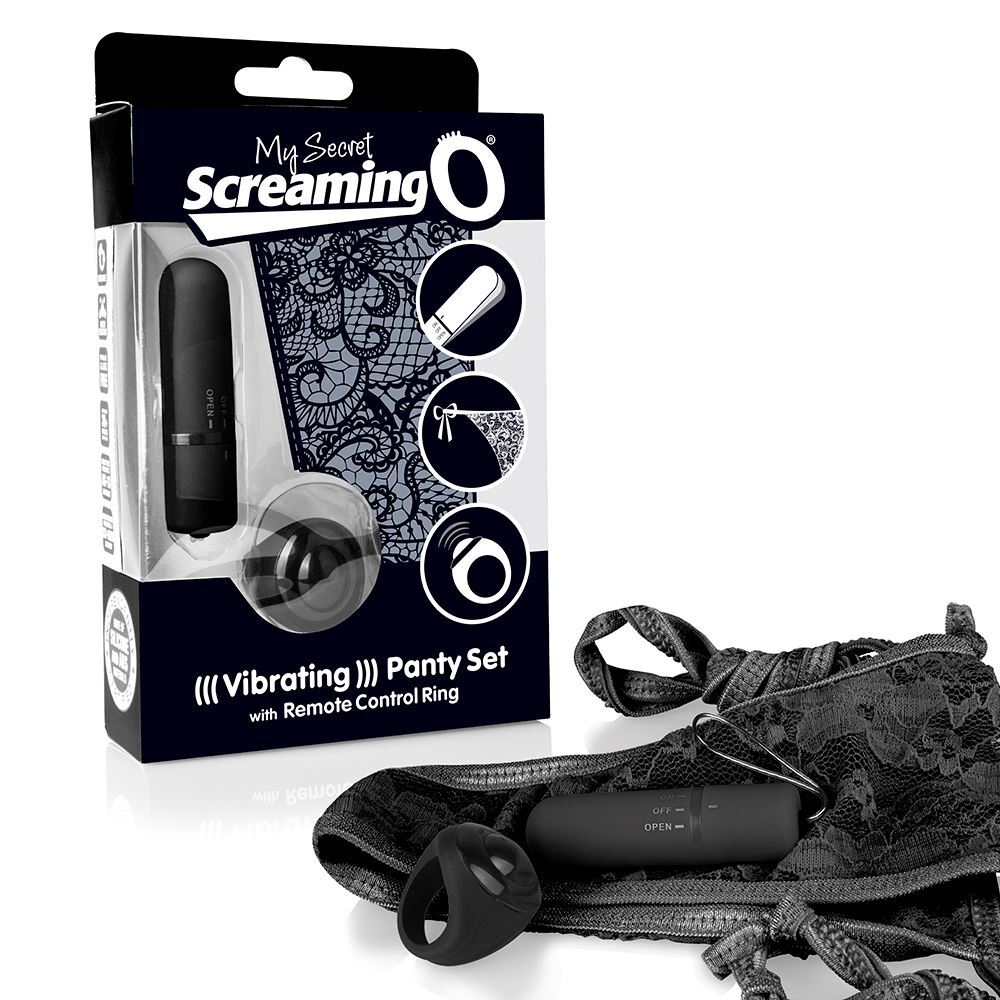 Screaming O My Secret Charged Black Remote Control Panty Vibe image 4