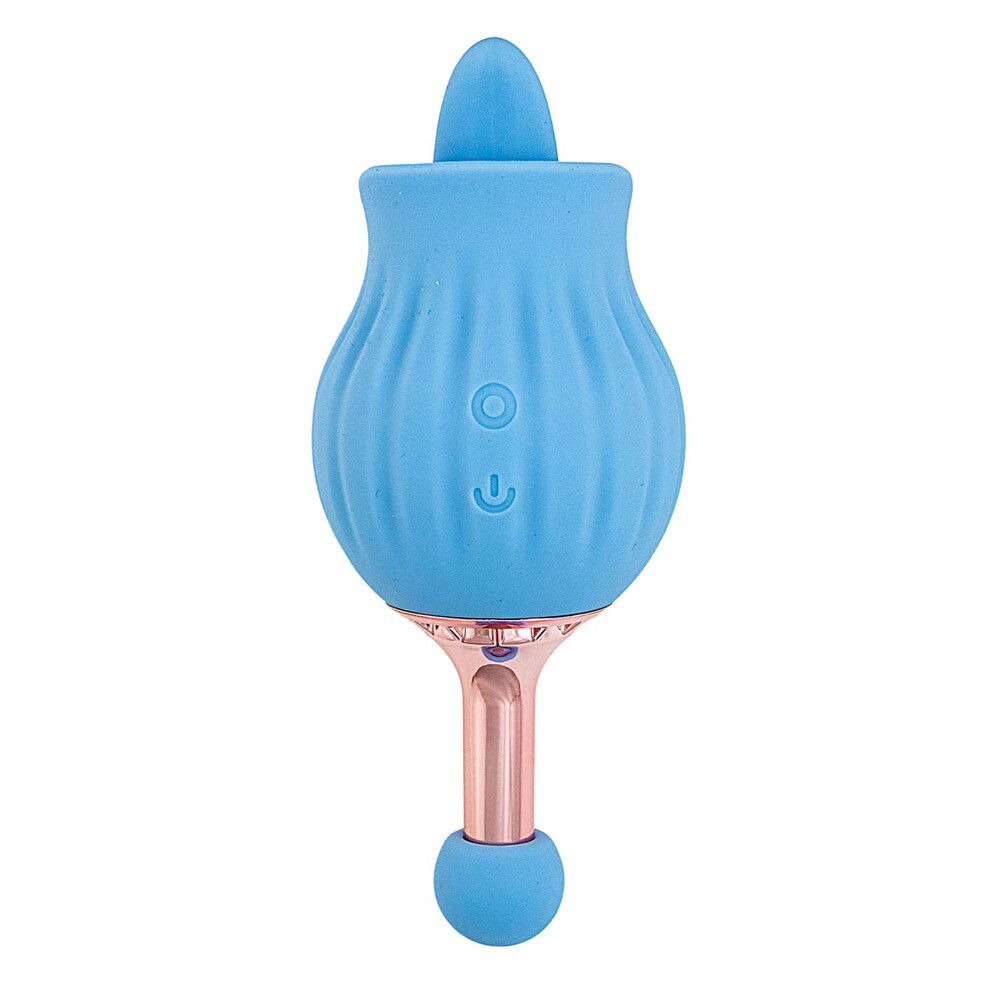 ClitTastic Rose Bud Dual Massager Rechargeable image 1