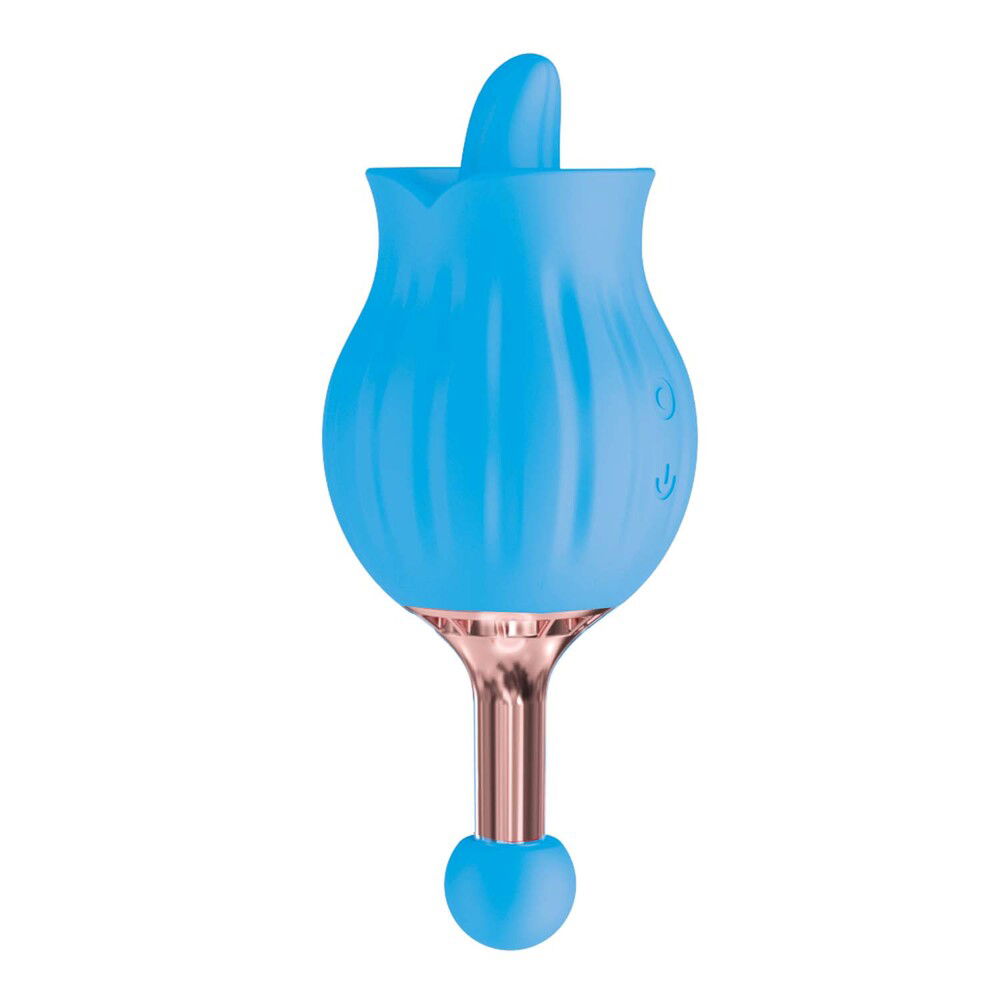 ClitTastic Rose Bud Dual Massager Rechargeable image 2