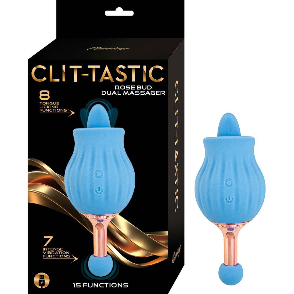ClitTastic Rose Bud Dual Massager Rechargeable image 4