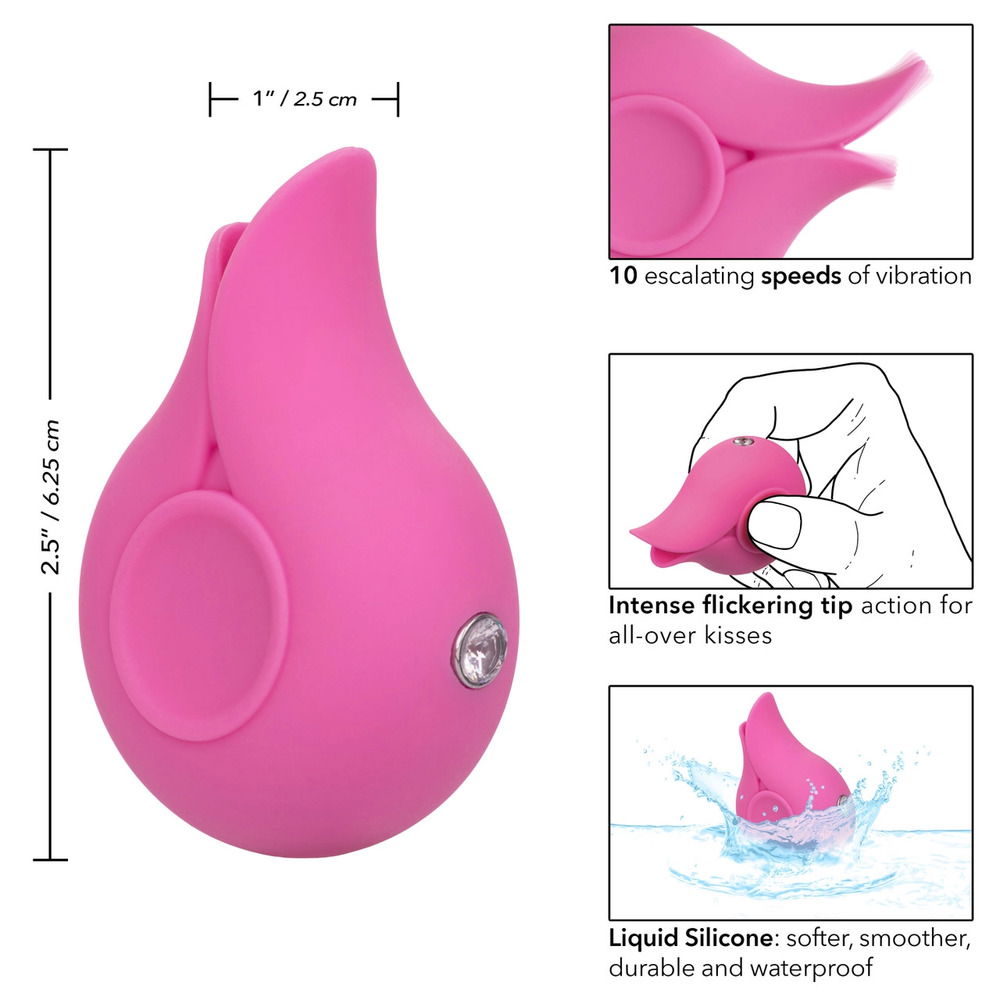 LuvMor Kisses Flickering Clitoral Stimulator image 2