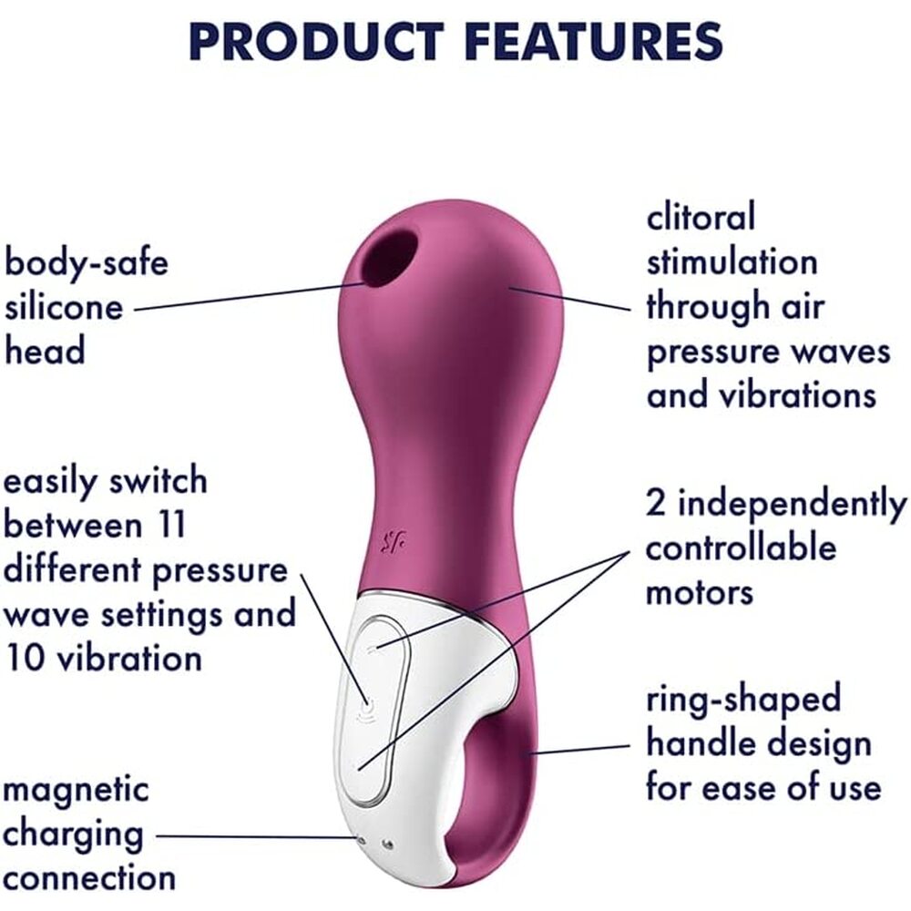 Satisfyer Lucky Libra Air Pulse Stim and Vibe image 3