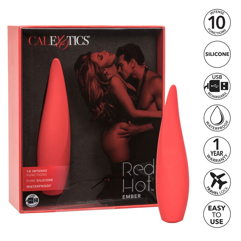 Red Hot Ember Rechargeable Vibrator image 4