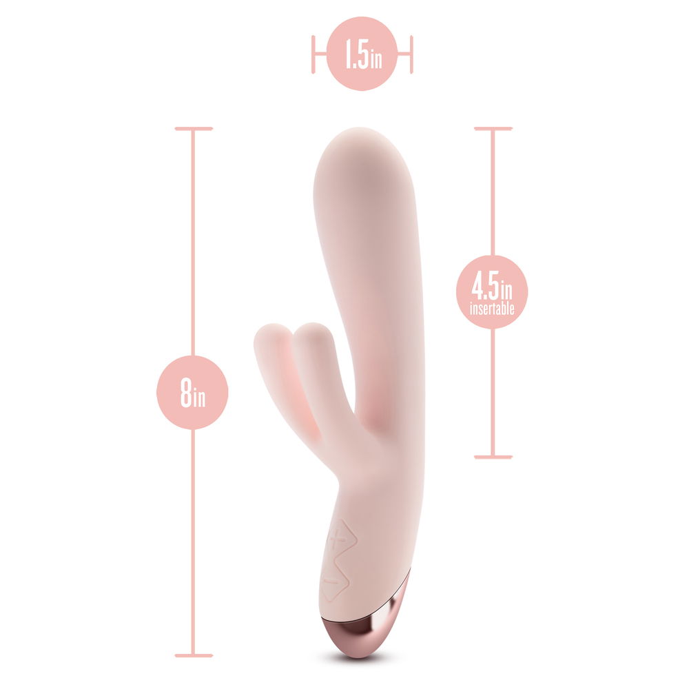 Blush Elora Pink Triple Stimulation Vibe image 2