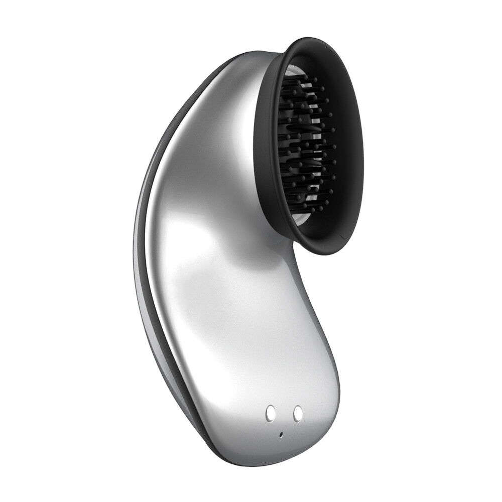 Twitch Silver Hands Free Suction And Vibration Toy image 1