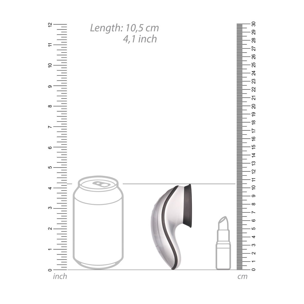 Twitch Silver Hands Free Suction And Vibration Toy image 3