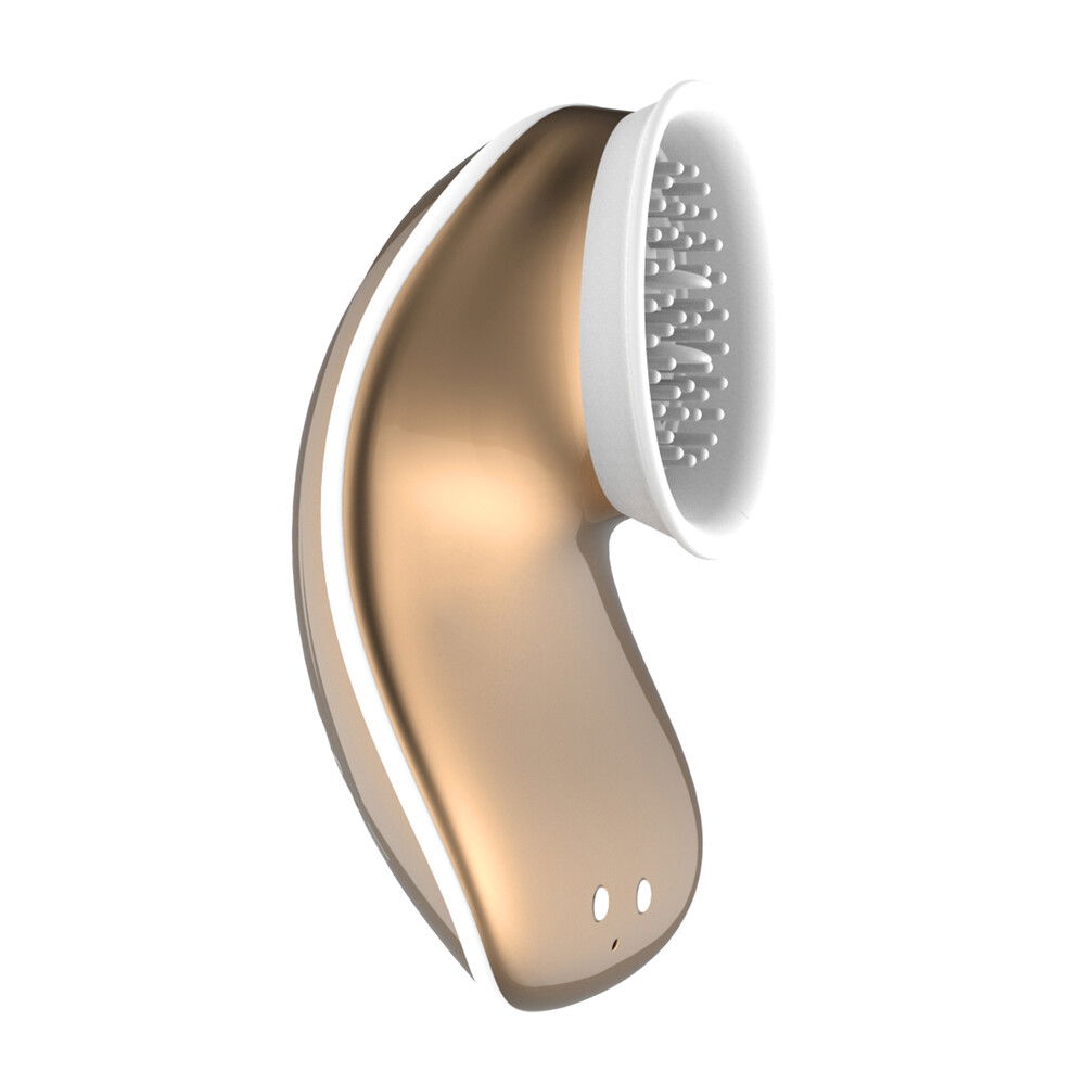 Twitch Gold Hands Free Suction And Vibration Toy image 1