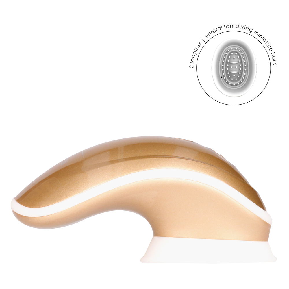 Twitch Gold Hands Free Suction And Vibration Toy image 2