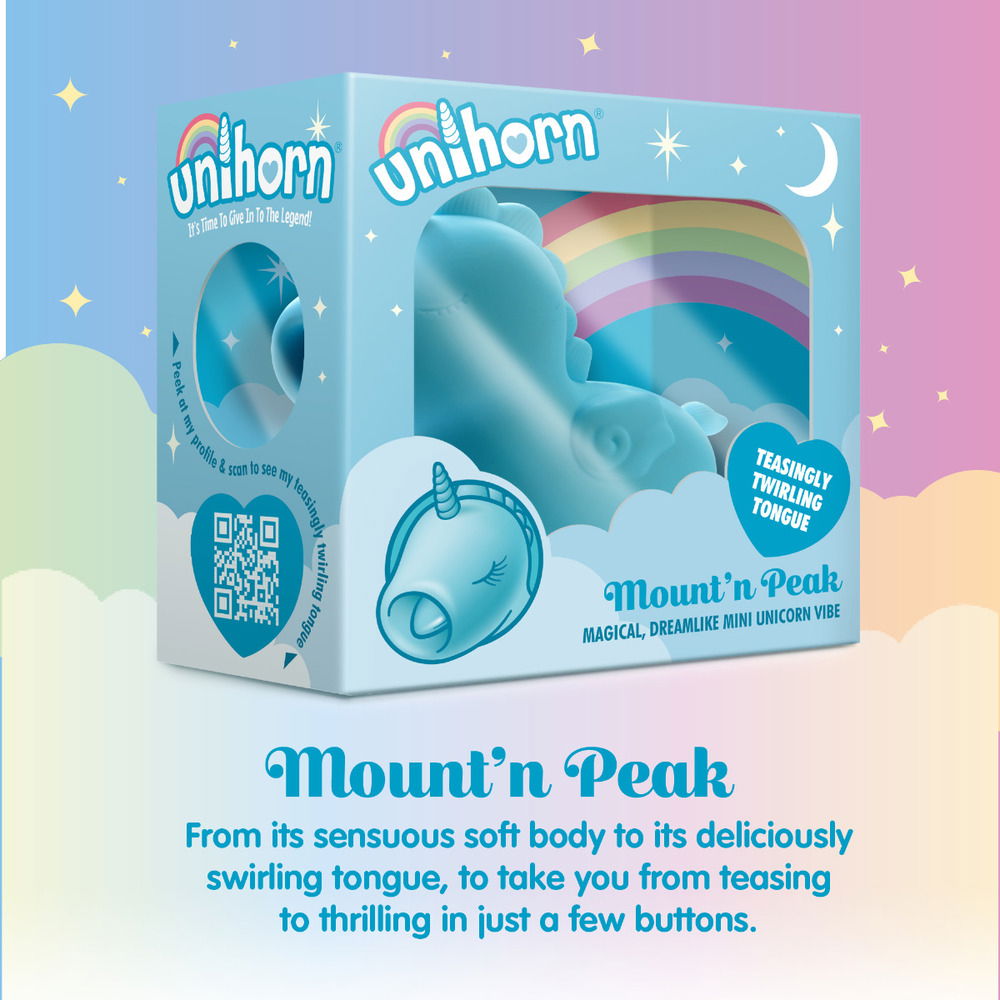 Unihorn Mountn Peak Twirling Tongue Unicorn Vibe image 3