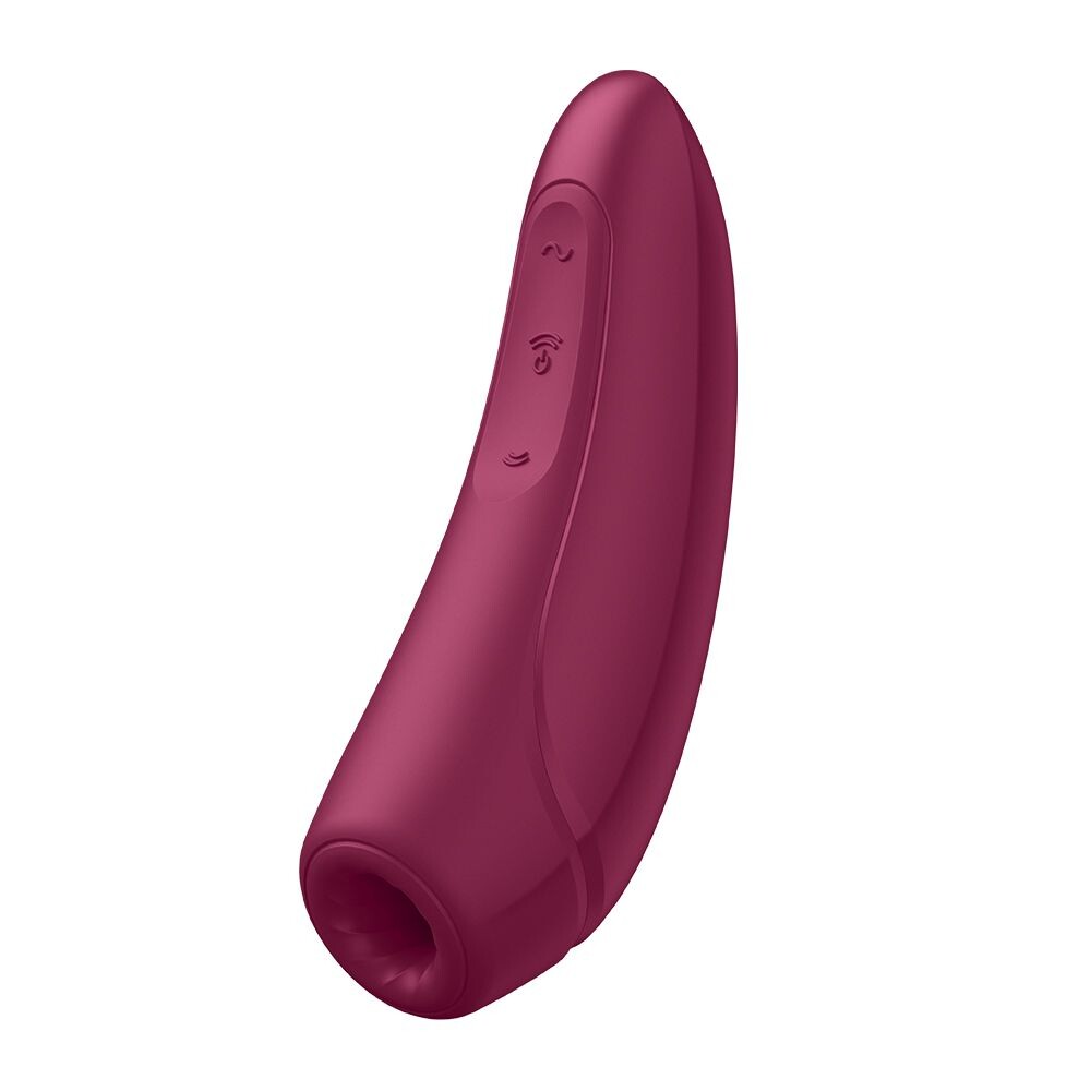 Satisfyer App Enabled Curvy 1 Plus Rose Red image 1