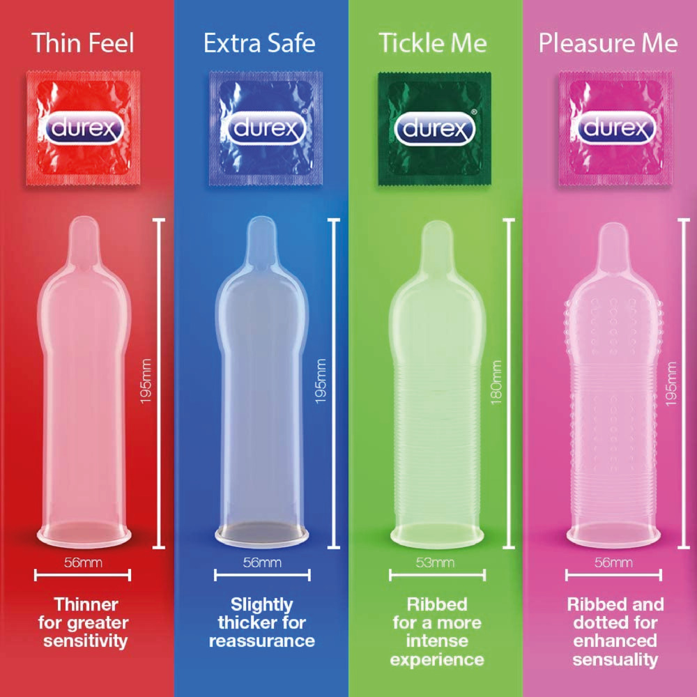 Durex Surprise Me Variety Condoms 40 Pack image 2