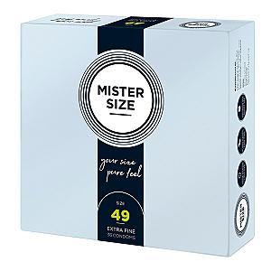 Mister Size 49mm Your Size Pure Feel Condoms 36 Pack