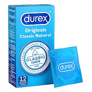 Durex Originals Classic Natural Condoms 12 Pack