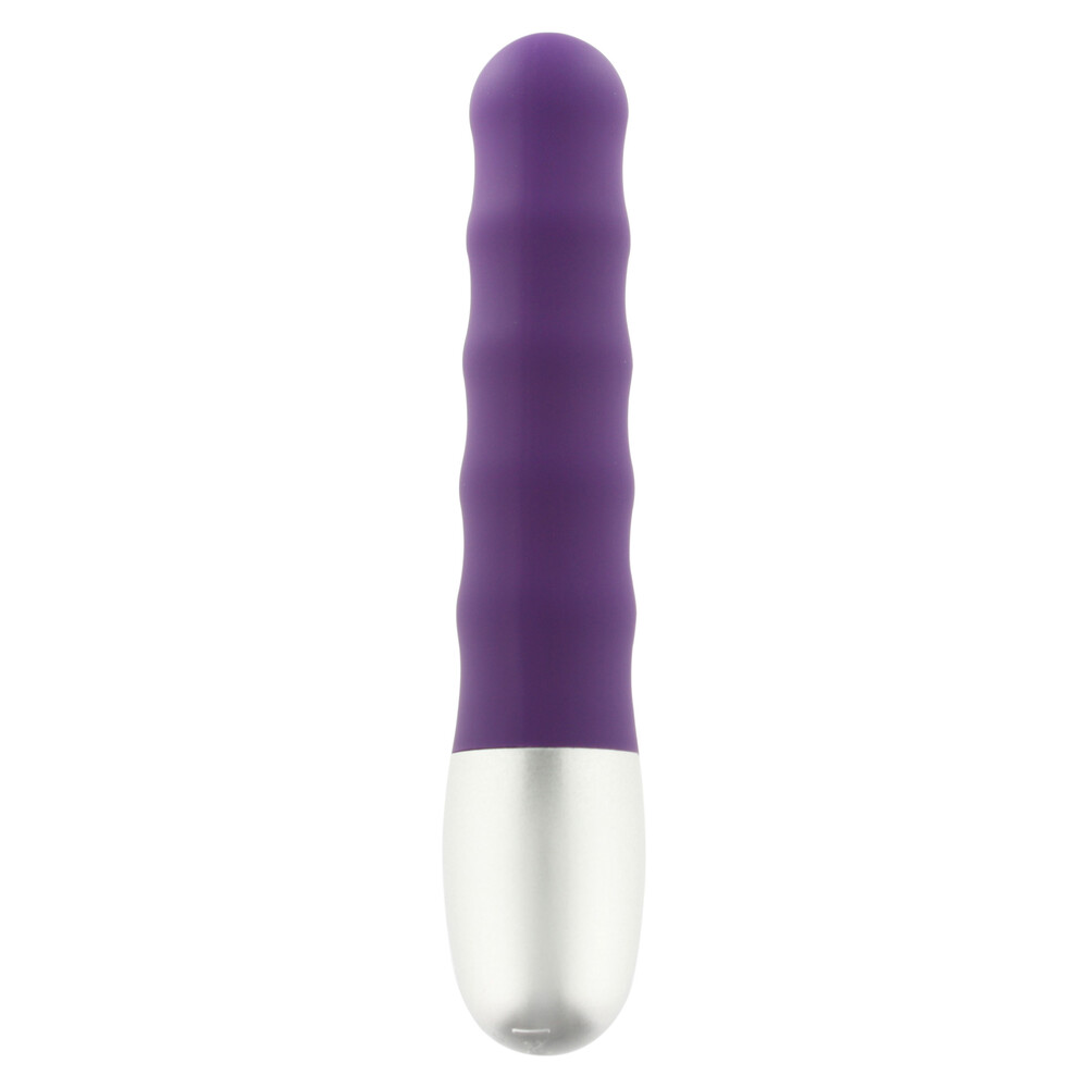 Discretion Ribbed Mini Vibrator image 1