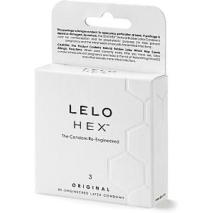 Lelo Hex Original Condoms 3 Pack