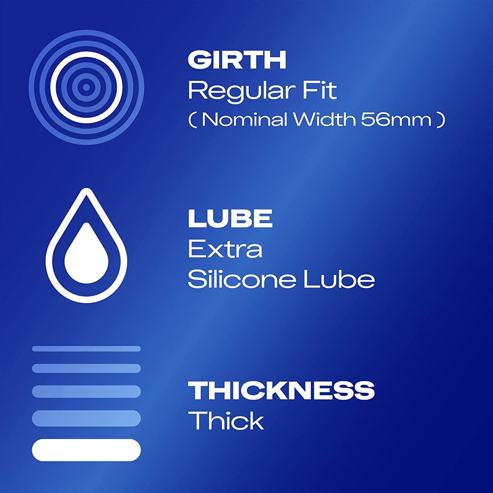 Durex Extra Safe Regular Fit Condoms 6 Pack image 4