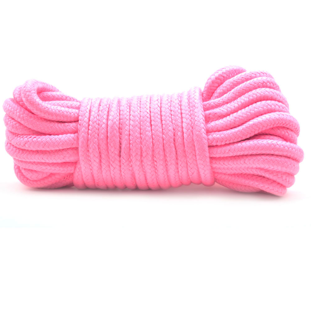 10 Metres Cotton Bondage Rope Pink image 1