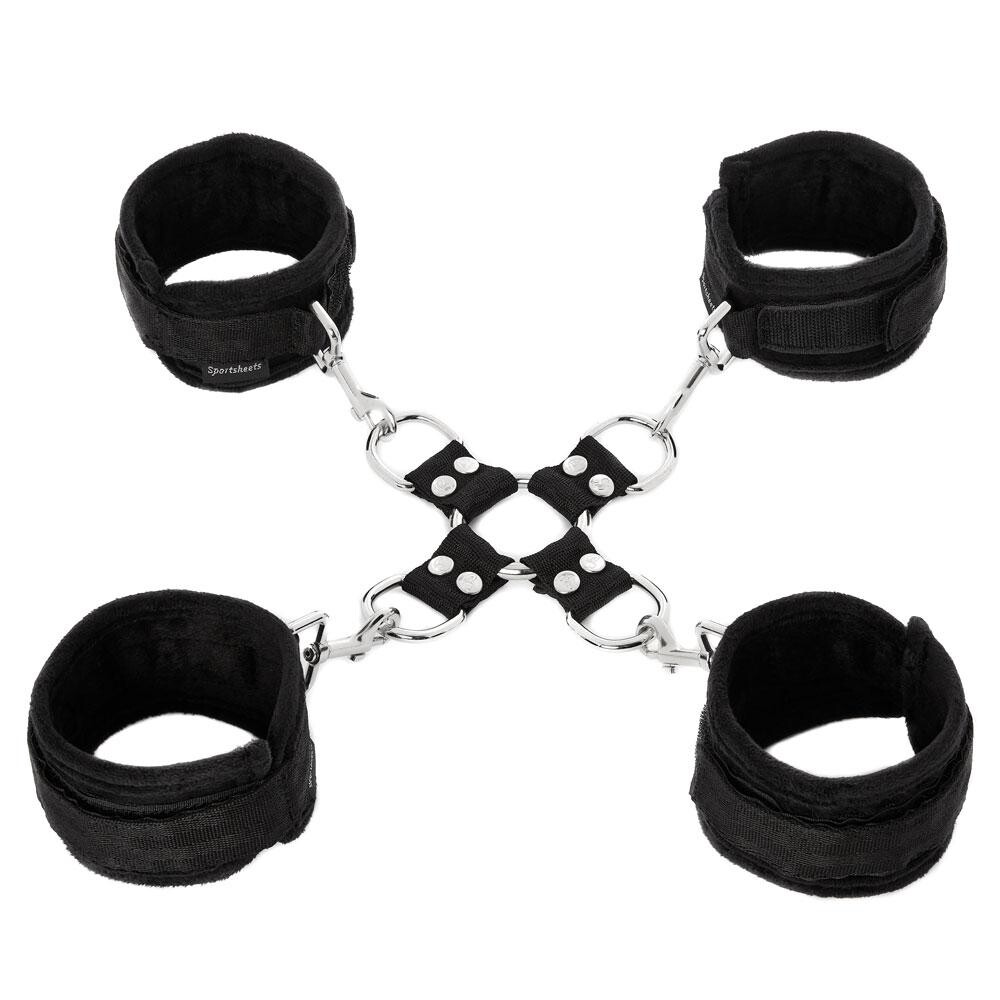 SportSheets 5 Piece Hog Tie And Cuff Set image 1