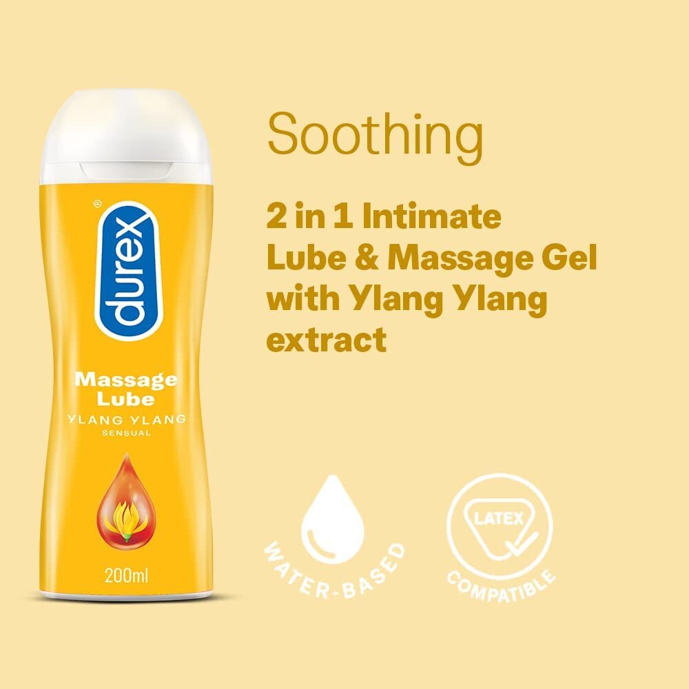 Durex Massage Lube Ylang Ylang Sensual 200ml image 2