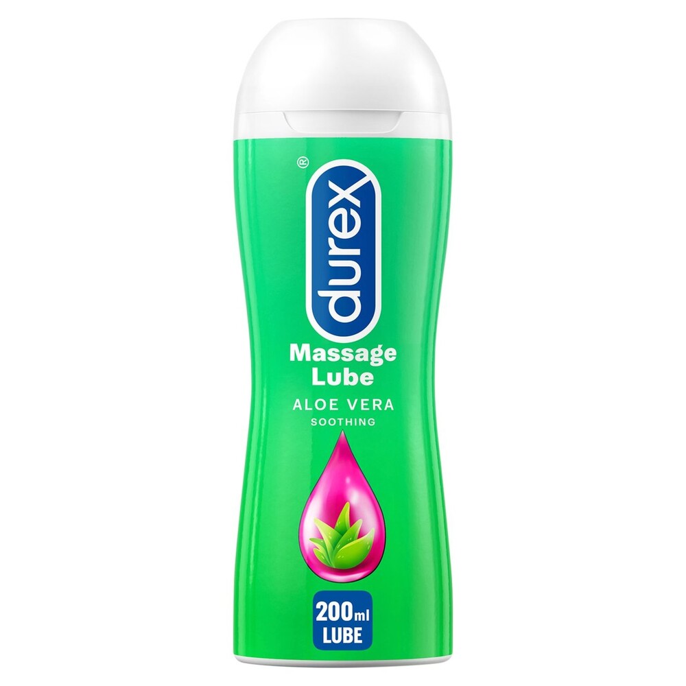 Durex Massage Lube Aloe Vera Soothing 200ml image 1