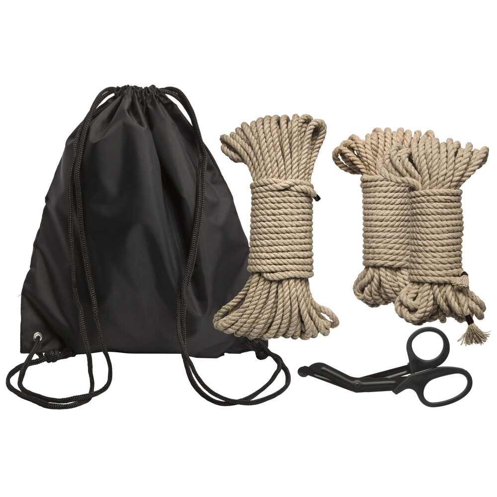 Kink Bind And Tie Initiation 5 Piece Hemp Rope Kit image 1