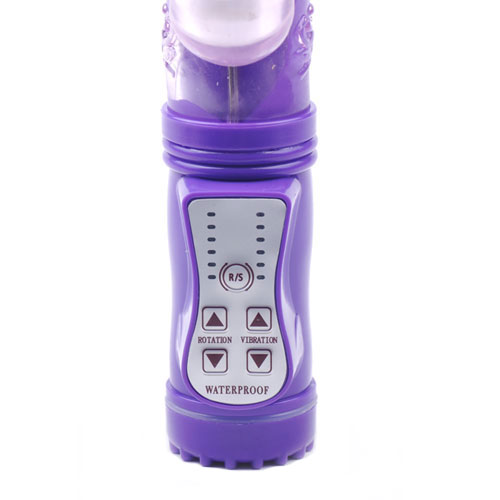 Rabbit Vibrator With Thrusting Motion Purple image 3